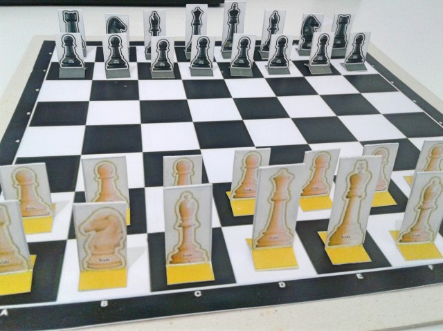 Peas do jogo xadrez imprimir
